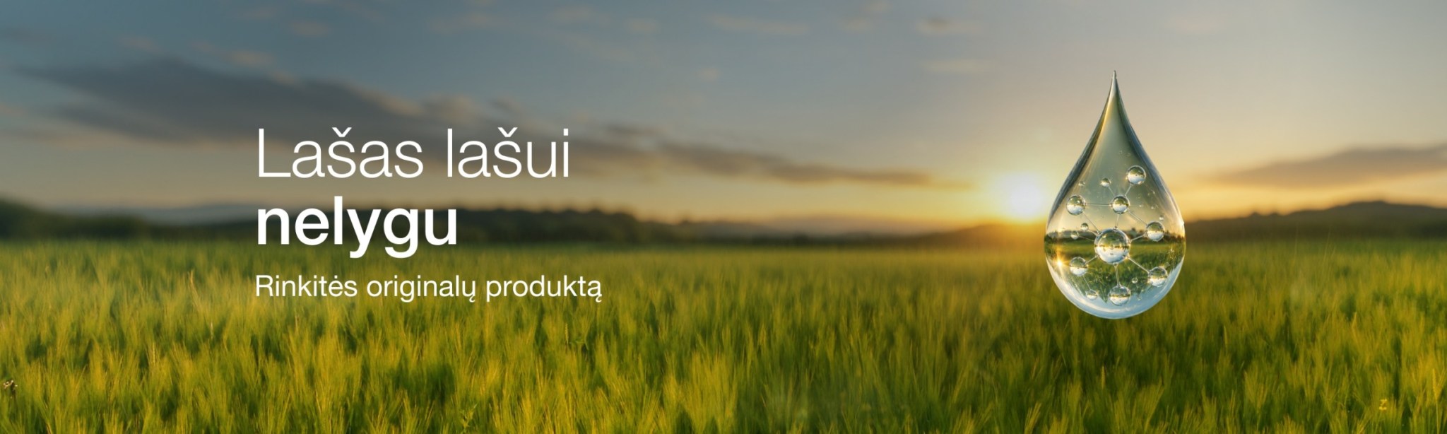 Lašas lašui nelygu