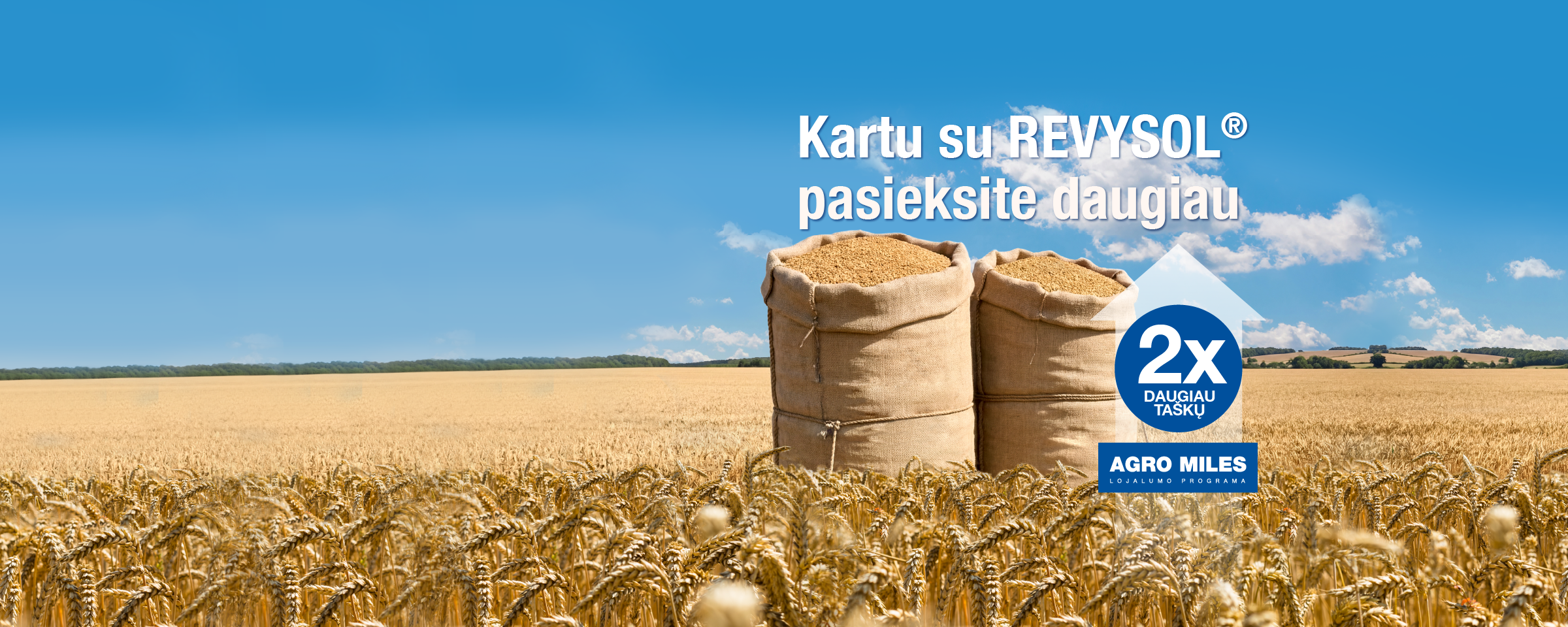 Revysol akcija 2x daugiau taškų