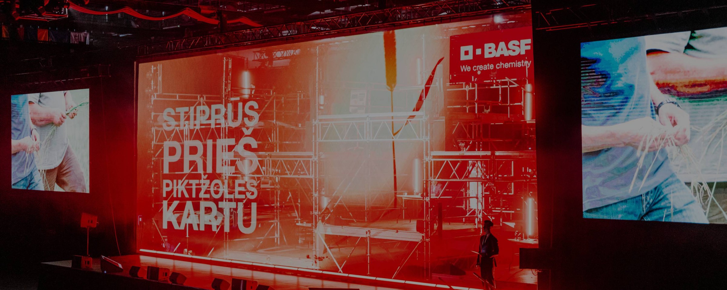 Stiprūs prieš piktžoles kartu