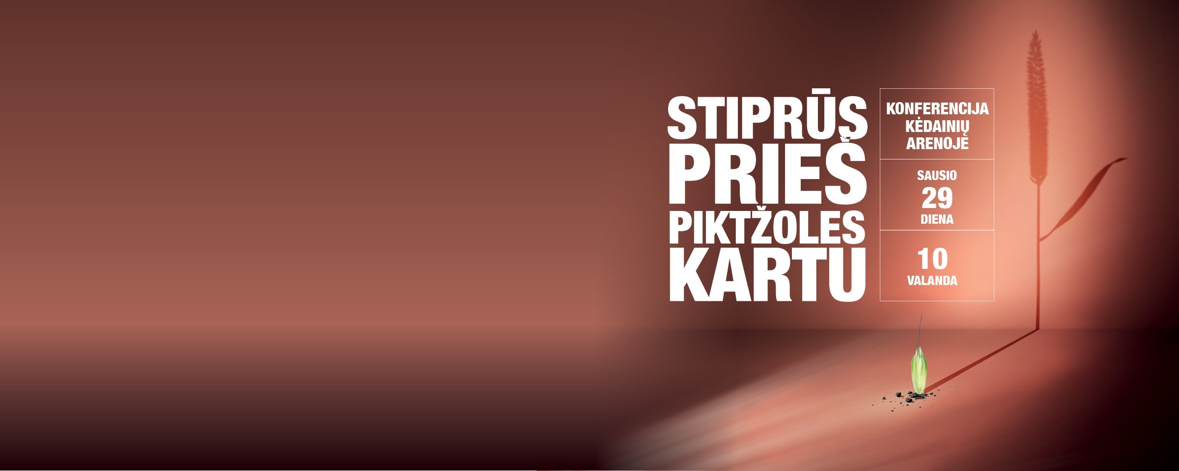 Stiprūs prieš piktžoles