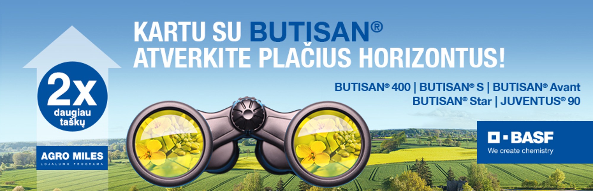 Kartu su Butisan® - atverkite plačius horizontus!