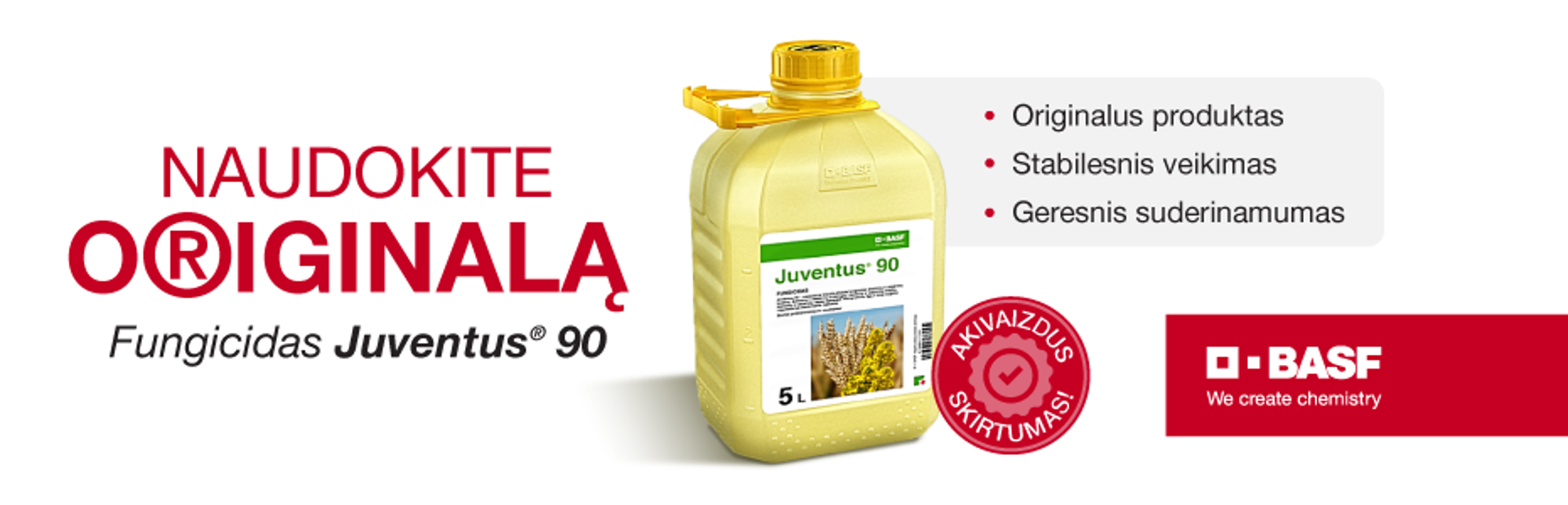 Kodėl verta rinktis originalius BASF produktus?